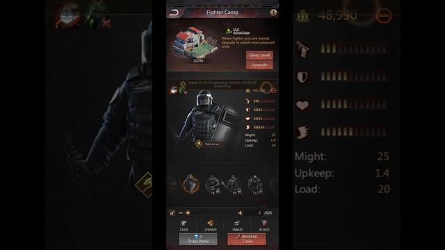 Puzzles And Survival, Alliance Show Down: Troop Might Up (Crazy Quest I Think)