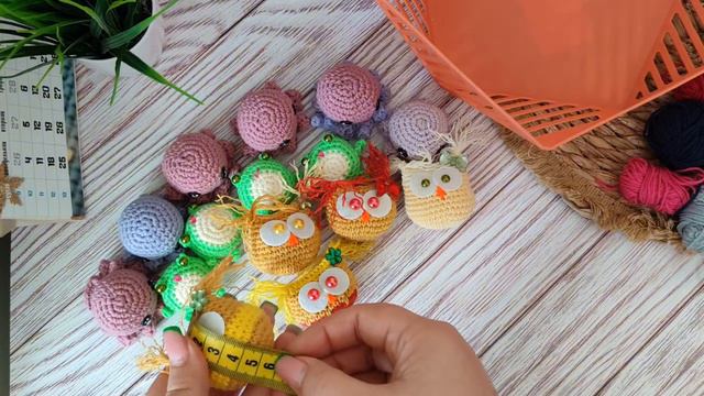 Подарки с ВБ_#101cottontoys3 24_101 из них 15 брелочков. смотреть онлайн