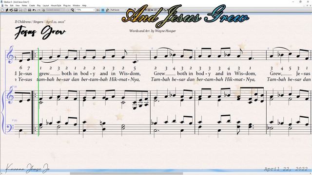 AND JESUS GREW Scripture Song Instrument смотреть онлайн