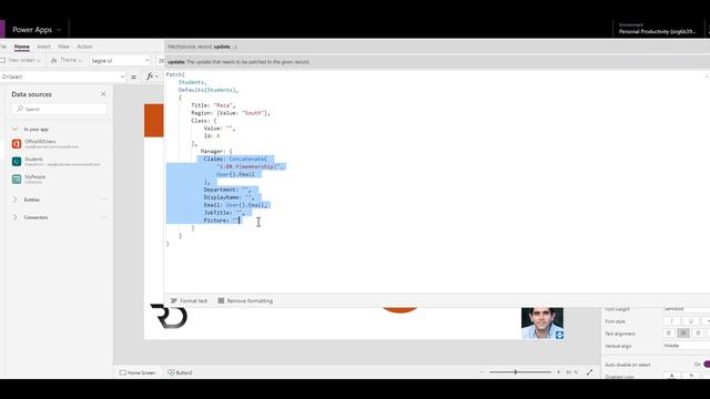 Power Apps Patch function with SharePoint Columns смотреть онлайн