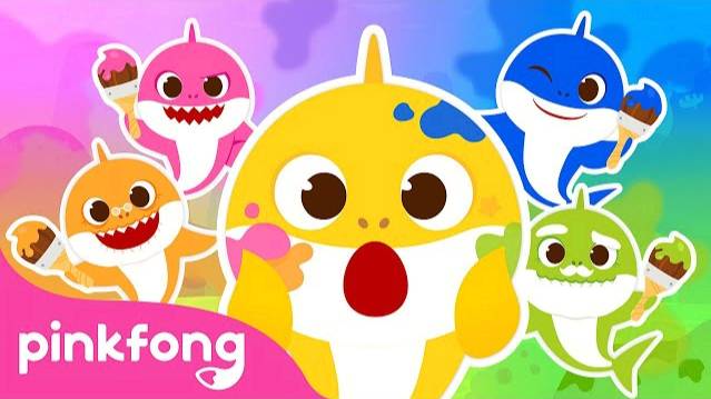 What Happened to the Shark Family? | Shark Family Colors Transformation | Story for Kids | Pinkfong смотреть онлайн