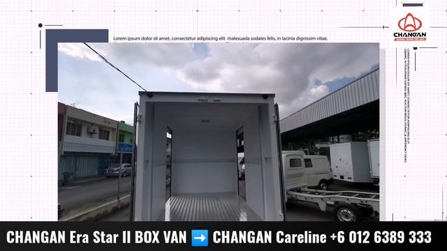 CHANGAN Era Star II BOX VAN смотреть онлайн