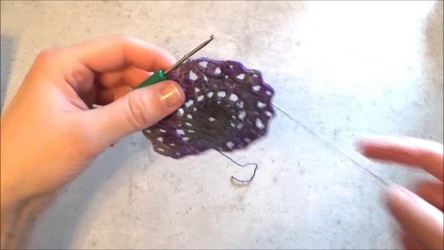 Häkeldeckchen Reihe 5 - 6 Doilie Häkeln Crochet | Linkshänder