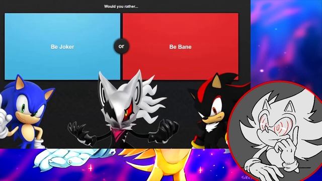 I REACT to Sonic, Shadow, and Infinite Play Would you Rather! - SHADOW FORGOT HIS CLOWN SHOES смотреть онлайн