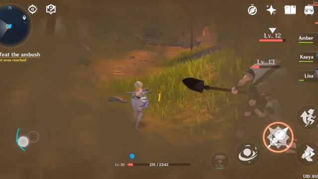 I DEFEATED THE AMBUSH WITH FANTASTIC FIGHT IN GENSHIN IMPACT | GENSHIN IMPACT смотреть онлайн