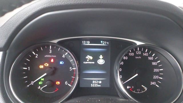 Запуск дизеля 1.6 R9M при минус 20