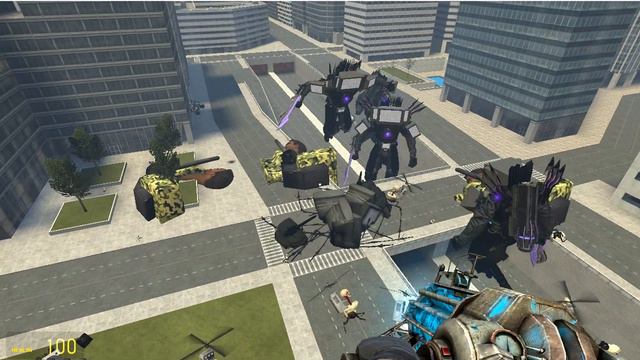ALL SKIBIDITOILET VS CAMERA WOMEN VS TRI TITAN IN GARRY'S MOD смотреть онлайн