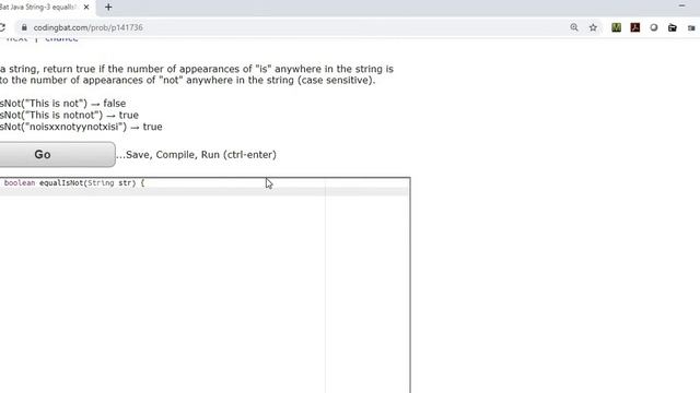 Episode ThirtyThree Codingbat Java Strings3 gHappy смотреть онлайн