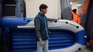 Достойная лодка ПВХ Хантер Стелс 335 Аэро.