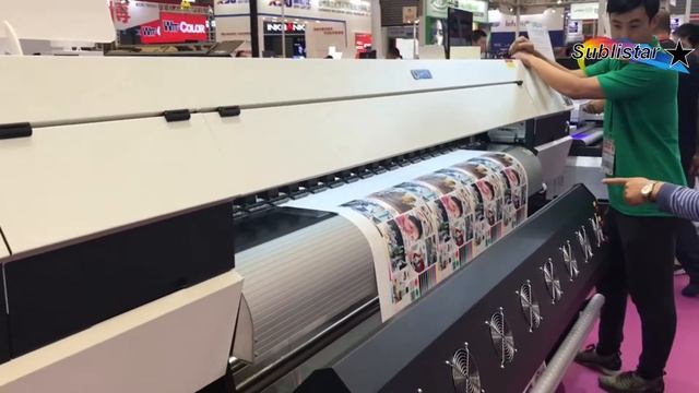 ORIC 1803 with 4720 printhead Eco Solvent Large Format Digital Printer смотреть онлайн