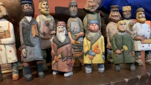 Деревянная скульптура. Русский стиль. смотреть онлайн