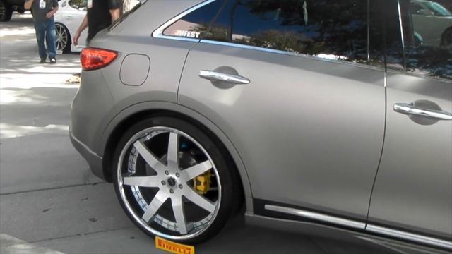 DUBSandTIRES.com 2012 INFINITI FX ON 24'' MP FORGED CUSTOM WHEELS ASANTI WHEELS FORGIATO WHEELS смотреть онлайн