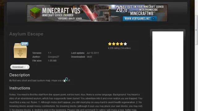 How to download a Minecraft custom map! (The start of something beautiful?) смотреть онлайн