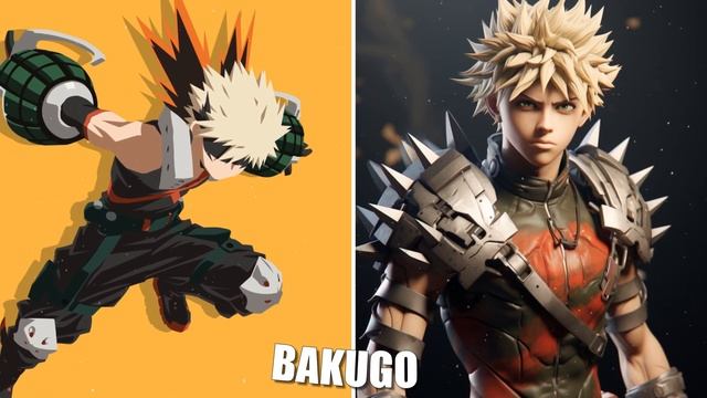 MY HERO ACADEMIA CHARACTERS AS REAL LIFE, REALISTIC AND FAN ARTS VERSIONS смотреть онлайн