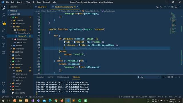 Laravel 8 tutorial in bangla | Image upload in API in laravel смотреть онлайн
