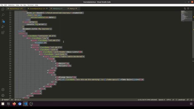 Django ReactJs LMS #76 | Student attempt quiz process flow | Learning management system in django смотреть онлайн