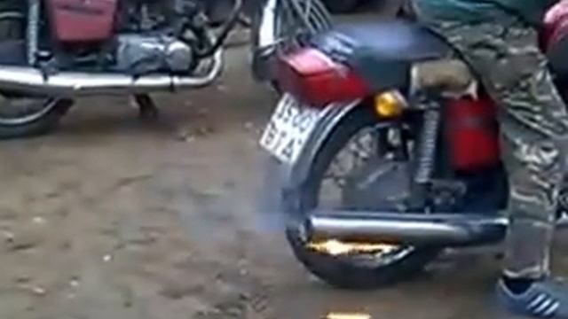 ИЖ Планета 5 огонь с трубы смотреть онлайн