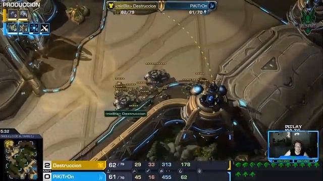 StarCraft 2 - 26/03/2022 - CLAN WAR SPAIN VS NIEBLA [Pikitron (P) vs Destruccion (T)] смотреть онлайн