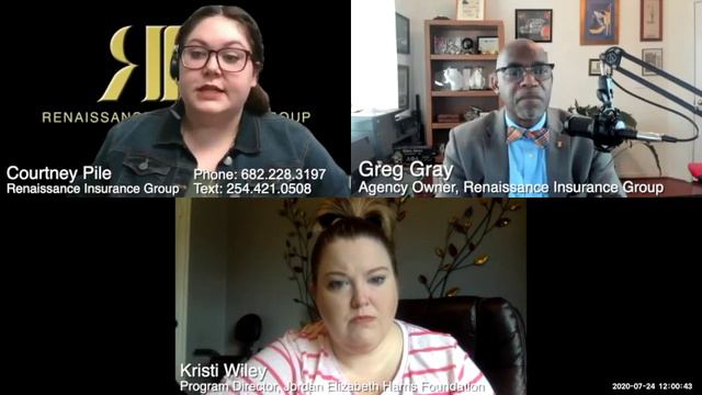Courtney and Greg interview Kristi Wiley of the Jordan Elizabeth Harris Foundation смотреть онлайн