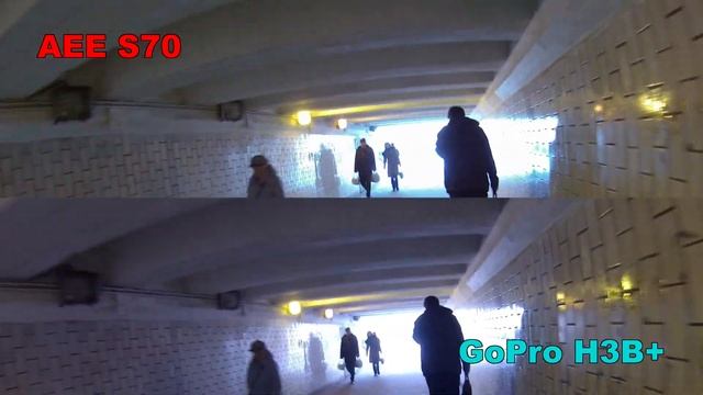 AEE S70 vs GoPro Hero 3 Black edition plus! смотреть онлайн