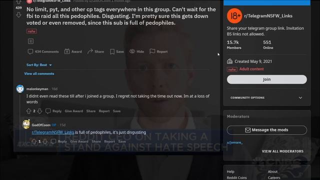 Reddit Has A Huge Pedo Problem