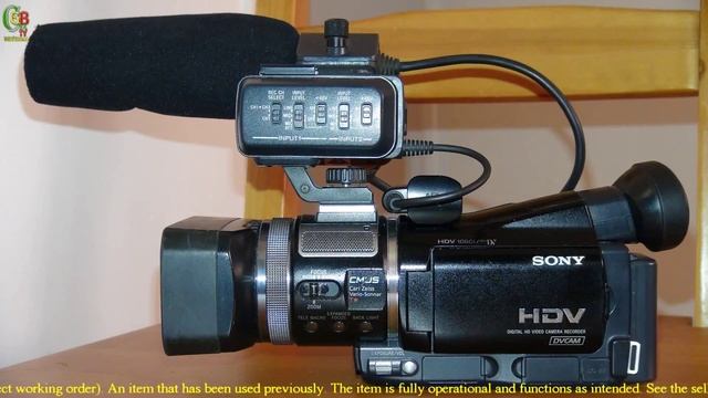 Sony HVR A1C HDV DVCAM 1080i Professional Camcorder смотреть онлайн