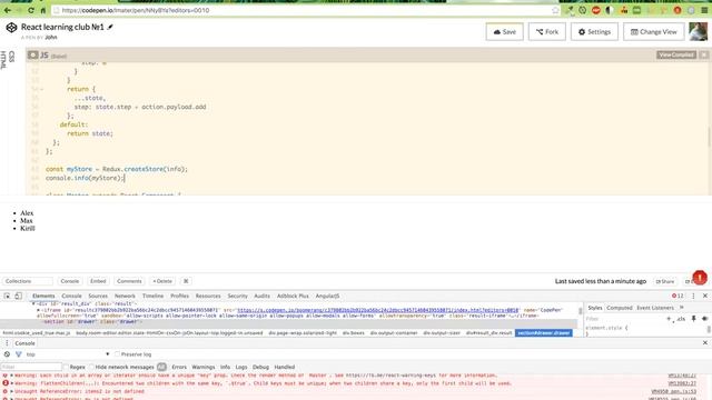 1. Lesson 1 React components смотреть онлайн