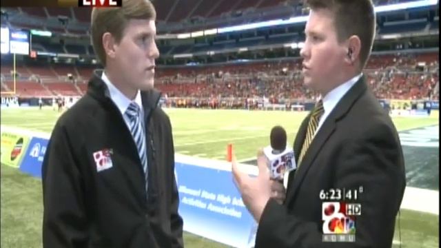 Brent Pearson KOMU-TV 8 "MSHSAA State Championship Football Live Shot" смотреть онлайн