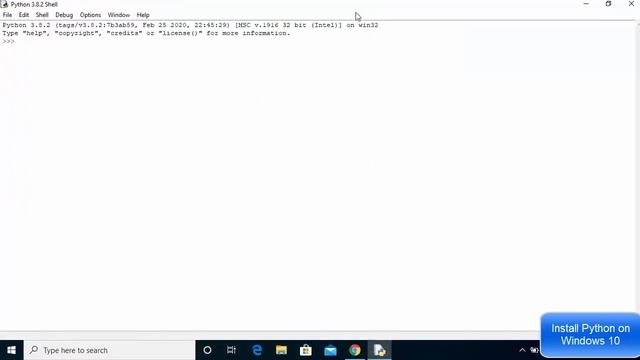 How to Install Python 3.8.2 on Windows 10 смотреть онлайн