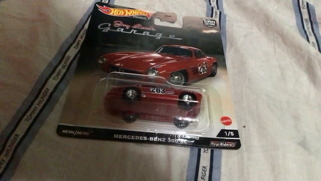 Hot wheels premium Jay Leno Mercedes-Benz 300 SL смотреть онлайн