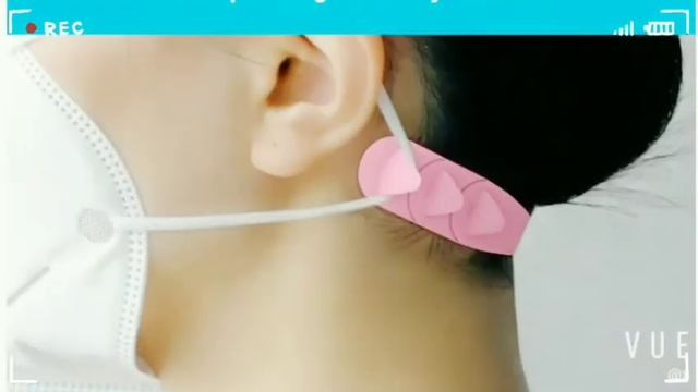 Ear Saver Head Band Adjustable Mask Hook Extension Ear Protector Silicone Earloop Cover Retainers смотреть онлайн