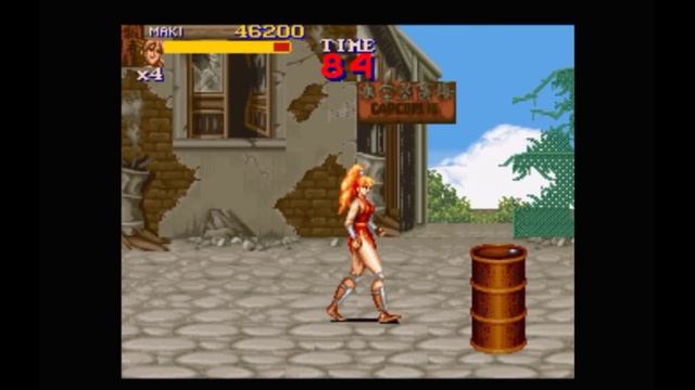 Super Nintendo (Snes) 16-bit Final Fight 2 Round 1