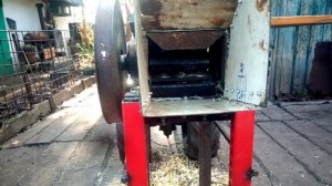 Самодельный щепорез! с приводом от мотоблока! ч2