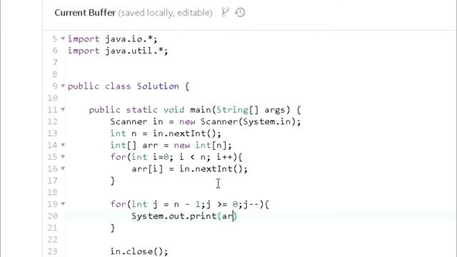 Day 7: Arrays | 30 Days of Coding | HackerRank | Java Language смотреть онлайн