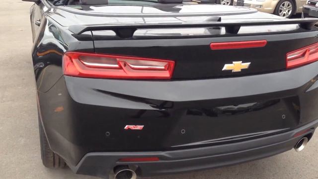 2017 Chevrolet Camaro Convertible - Black - 17-105 смотреть онлайн