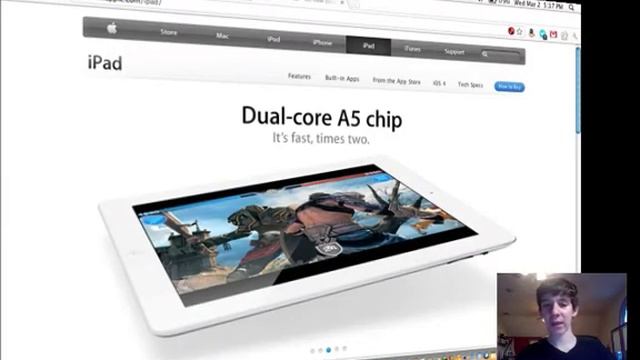 Overview of the iPad 2 (March 2nd 2011) смотреть онлайн