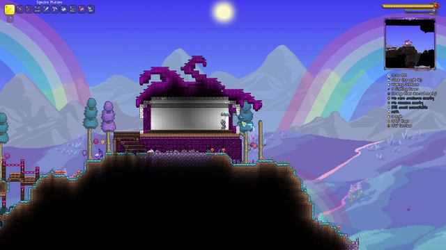 Hallow Pylon | Terraria speed build смотреть онлайн