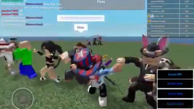 ORANGE JUSTICE DANCE IN ROBLOX (VERY FUNNY) смотреть онлайн