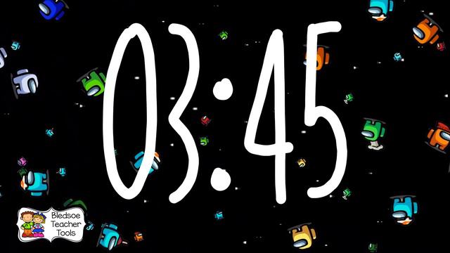 8 Minute Among Us Countdown Timer with Music and Alarm смотреть онлайн