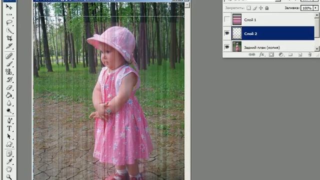 Рамка для фотографии. Используя лишь инструмент выделение смотреть онлайн