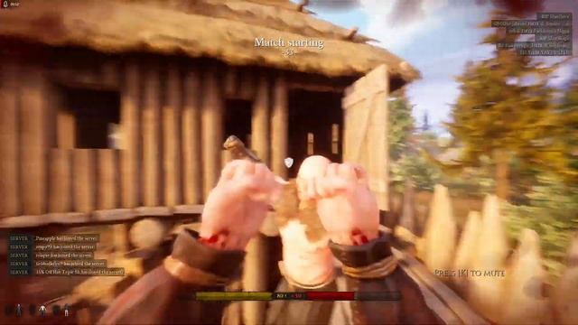 HAMMER TIME - MORDHAU Gameplay смотреть онлайн