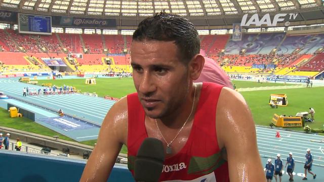 Hamid Ezzine Interview | IAAF World Championships Moscow 2013 смотреть онлайн