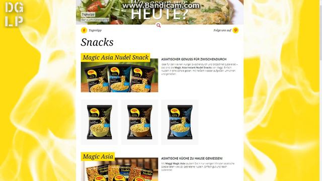 Lets Test Grausam #10 Maggi Magic Asia Nudel Snack Huhn смотреть онлайн
