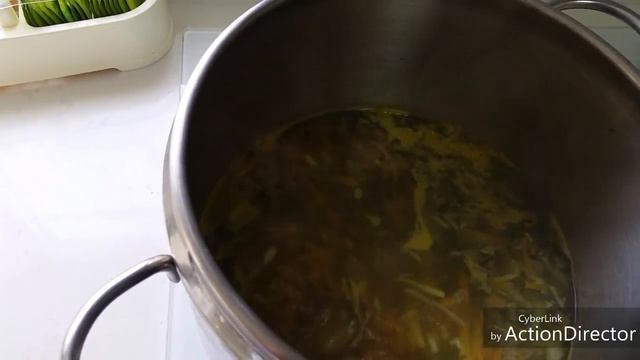 Грибной суп с овощами и лапшой смотреть онлайн