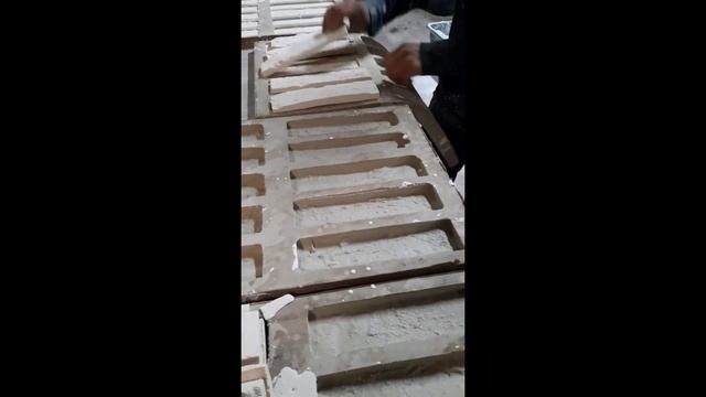 Расформовка гипсового кирпича арт. 1-01 смотреть онлайн