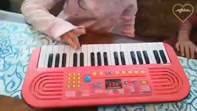 Multifunction Portable Keyboard Piano Early Learning Educational Music Instrument Toy for Boys Girl смотреть онлайн