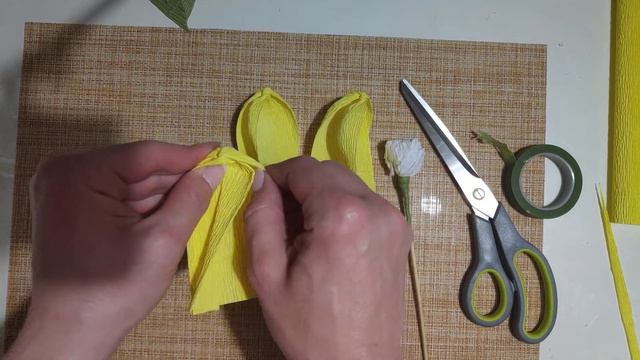 Мастер-класс по изготовлению цветов из гофрированной бумаги смотреть онлайн