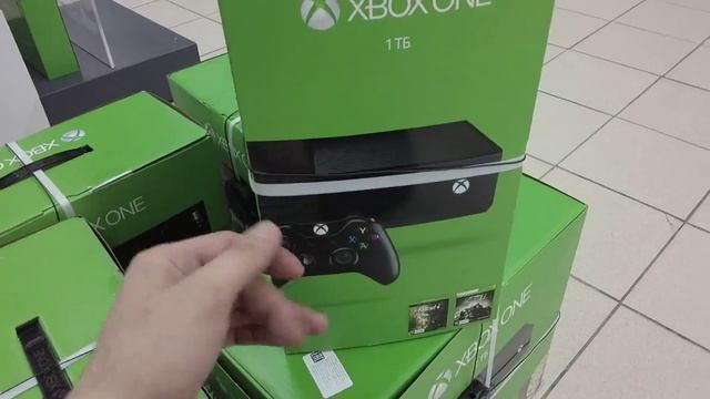 Игровая приставка MICROSOFT Xbox One 1Tb + Ключи на скачивание Fallout 4 и Fallout 3 смотреть онлайн