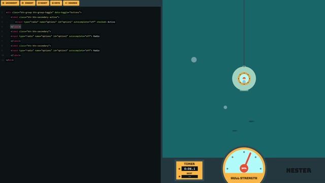 Nester: A game of nesting HTML code | Trailer смотреть онлайн