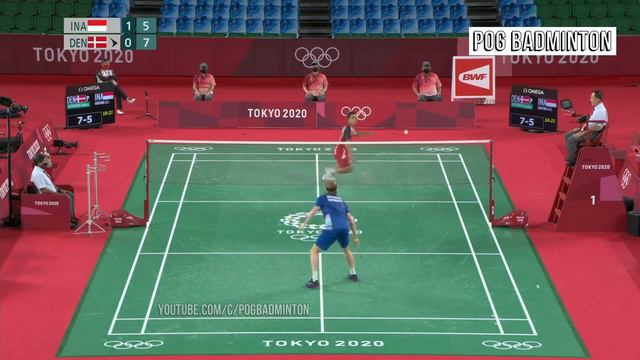 [1080P60FPS] ~ Anthony Ginting VS Anders Antonsen ~ Tokyo 2020 Olympics ~ Quarter-Final HIGHLIGHTS смотреть онлайн